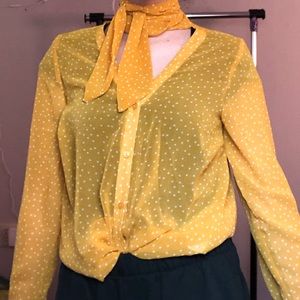 forever 21 button up blouse